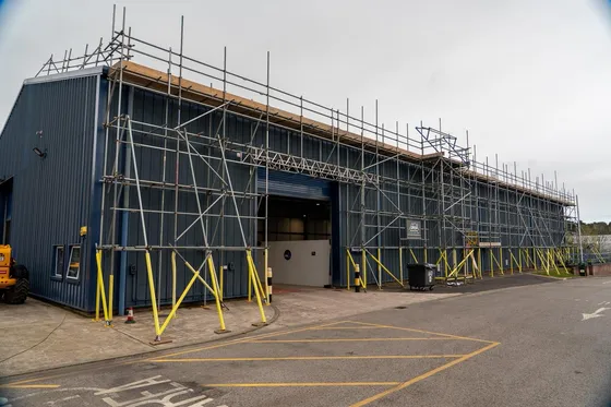 Solar Panel Scaffolding Installation – South Western Vehicle Auctions