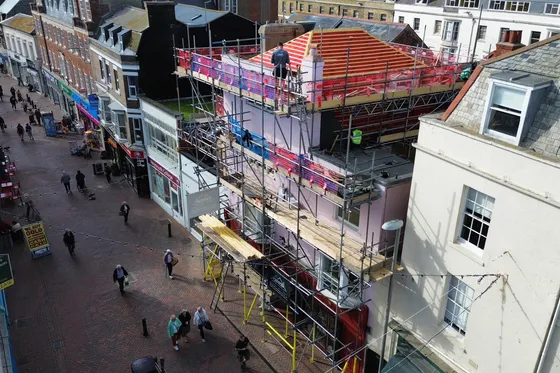 Weymouth Roof Replacement Project – Full Scaffolding & New Roof Installation