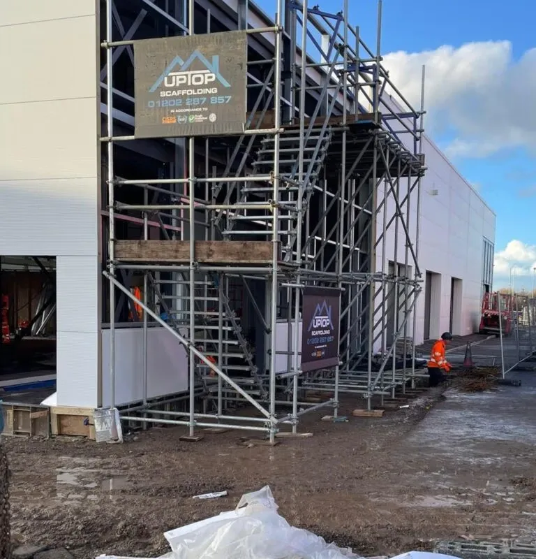 scaffolding for lamborghini poole
